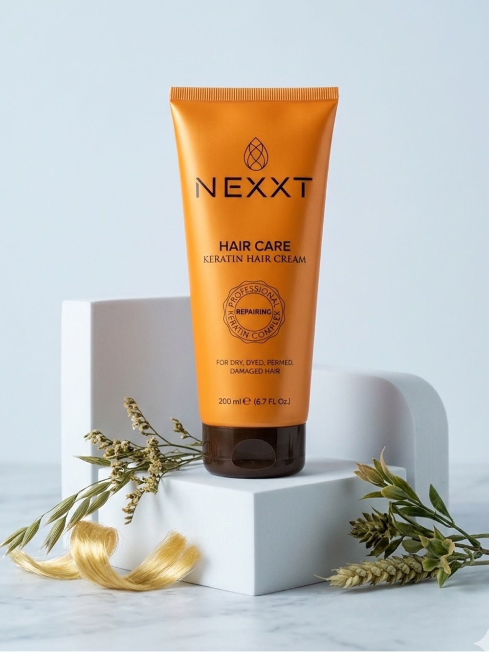 Nexxt Orange Keratin Hair Cream – Repairing Hair Care